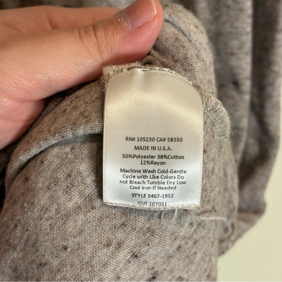 CURRENT/ELLIOTT The Perfect Muscle Tee Maxi Dress Heather Grey Size 2 aka Medium - Picture 5 of 5